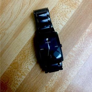 Fossil watch with diamond